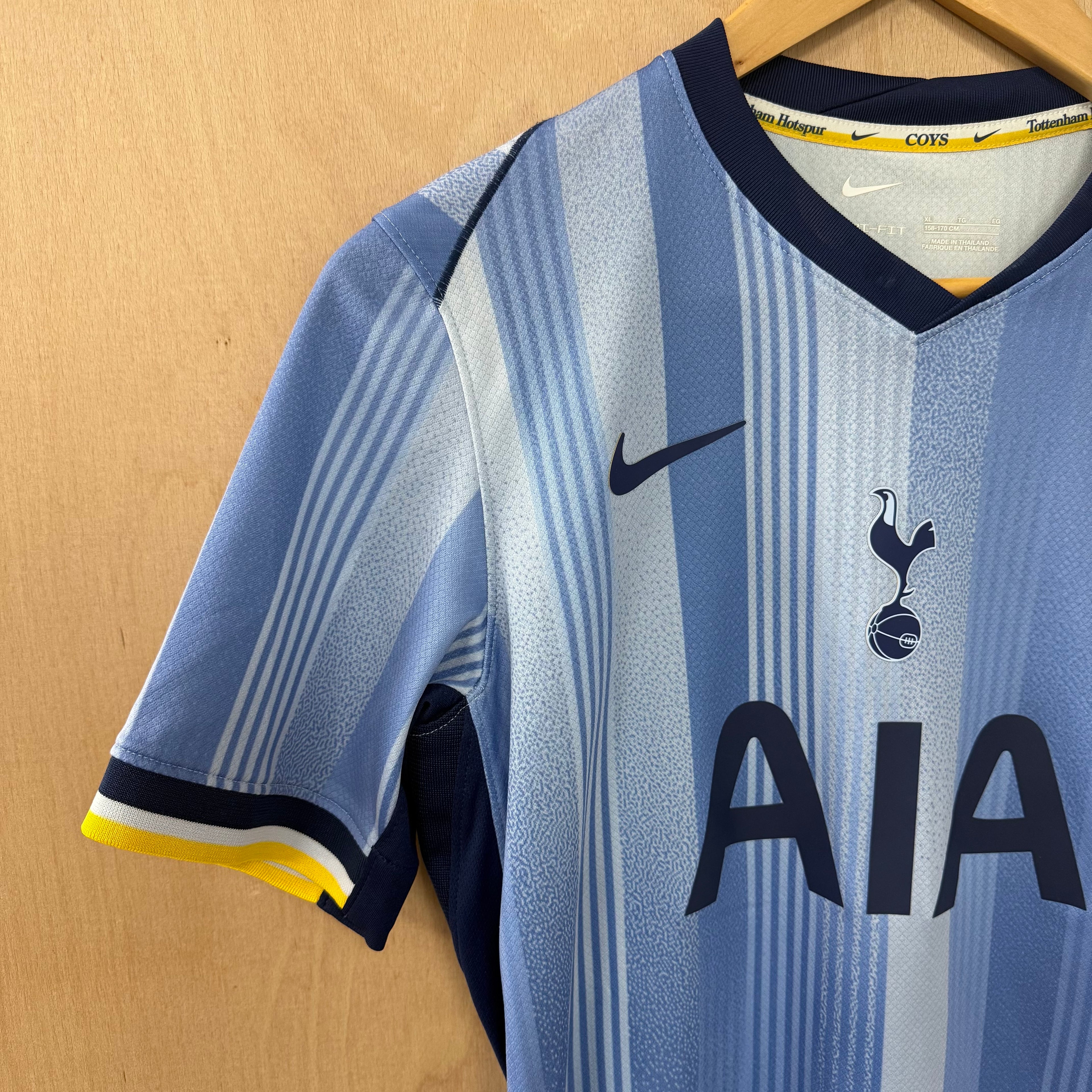 Tottenham hotspur 2024/25 away shirt nike football 15 years
