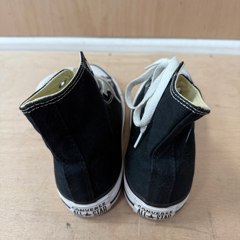 Converse all-star hi tops black white soles UK size 5 ~ unisex
