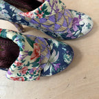 Irregular choice heels mutiny purple flick flack size 6