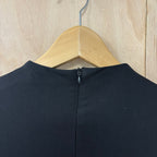 Zara black long-sleeve dress size medium