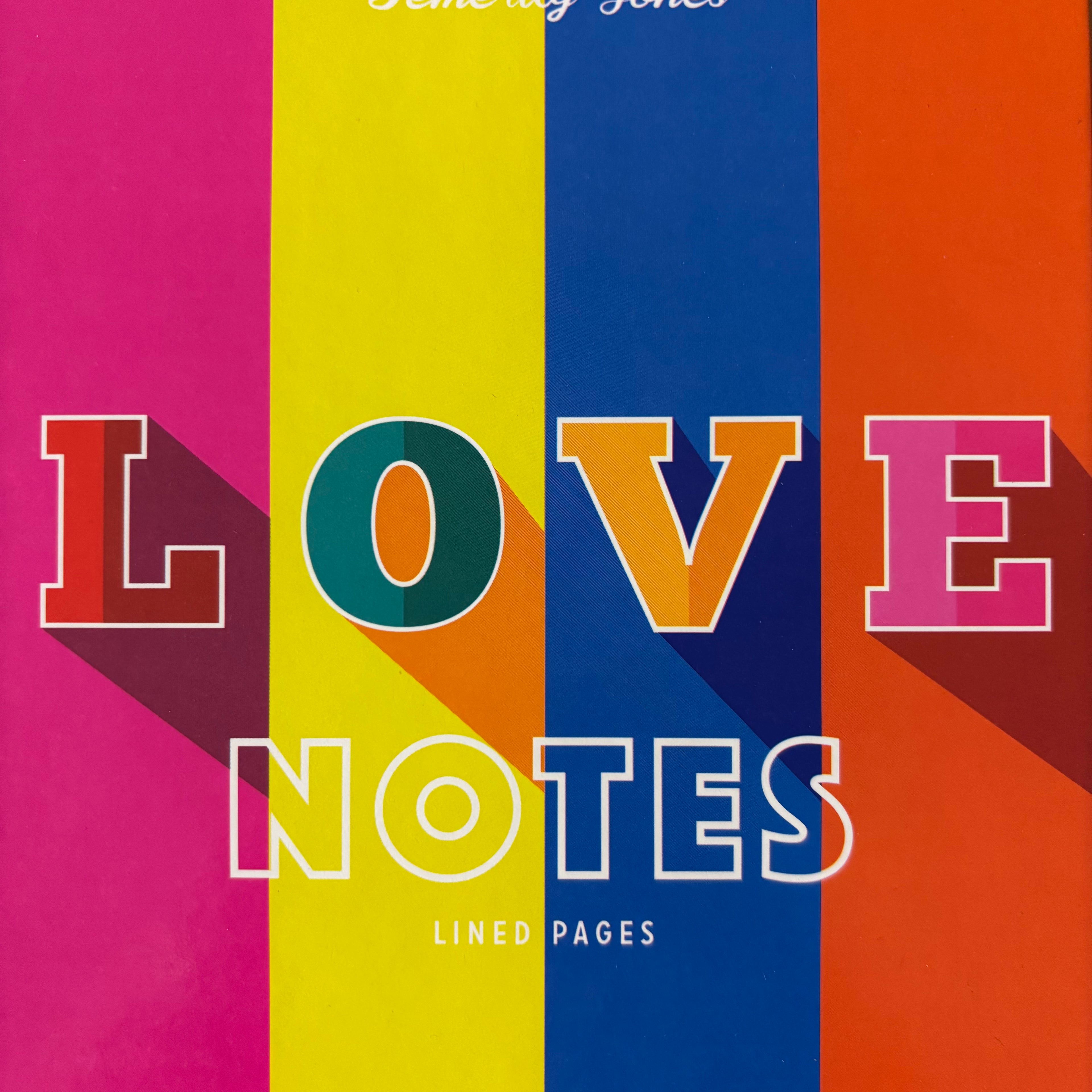 LOVE NOTES spiral-bound notebook