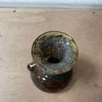 Vintage blown glass murano style vase