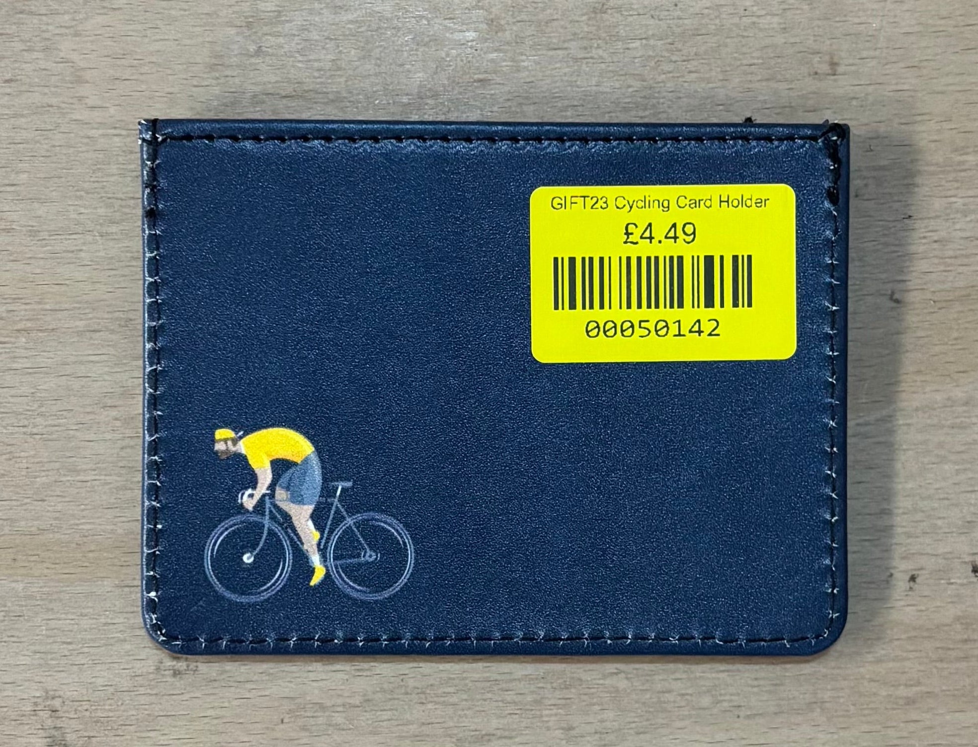 Cycling card holder