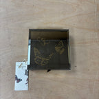 Marks & spencer with love mirror design with glitter butterfly jewellery box new