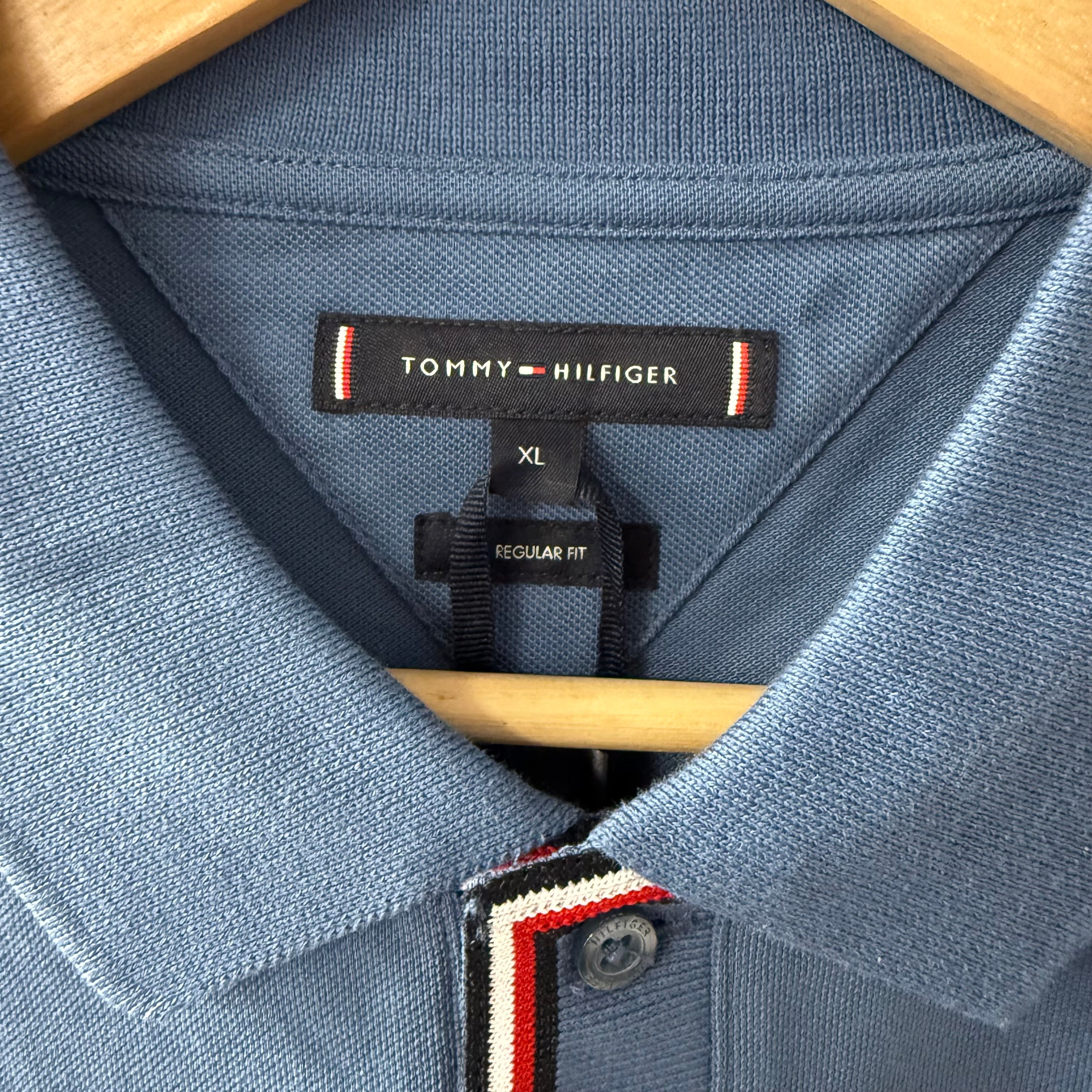 Tommy hilfiger blue coast polo shirt size XL