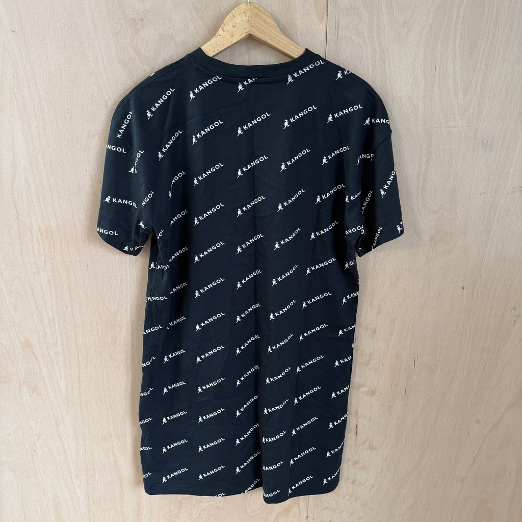 Kangol graphic print shirt dress size 8 brand new
