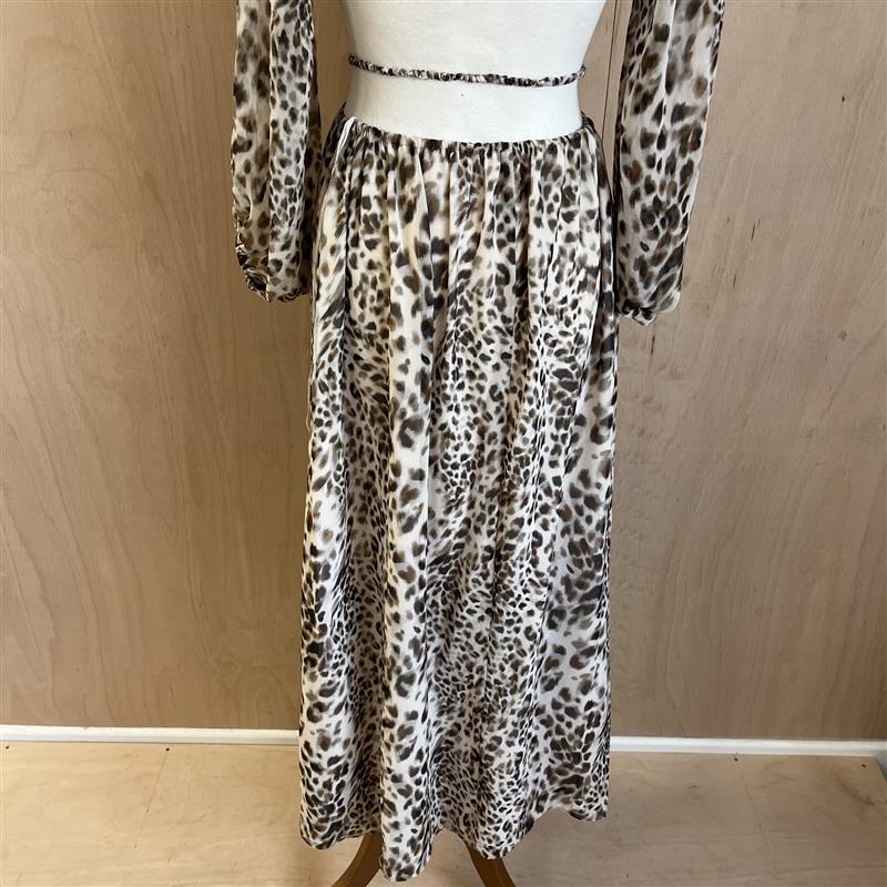 Brand New Zara Animal Print Backless Dress – Demelza Online Store