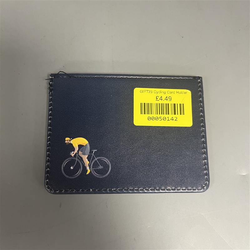 Cycling card holder