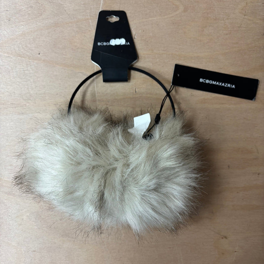 BCBGMAXAZRIA fluffy ear muffs