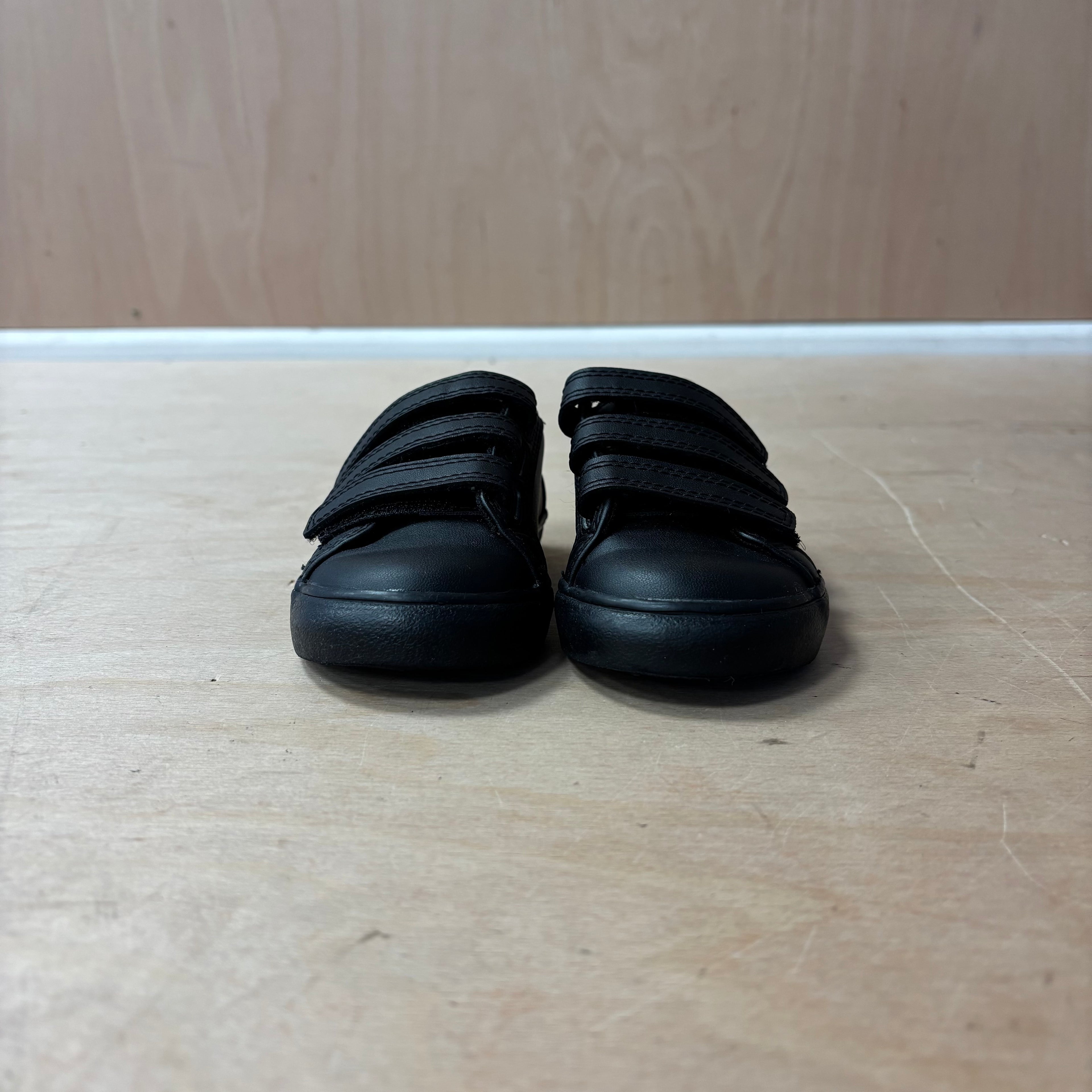 Kids kickers black trainers size 23 uk