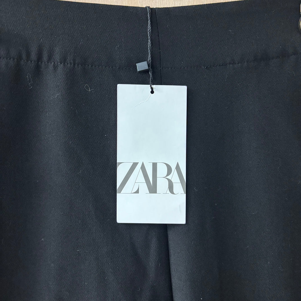 Zara high waisted trousers size small brand new