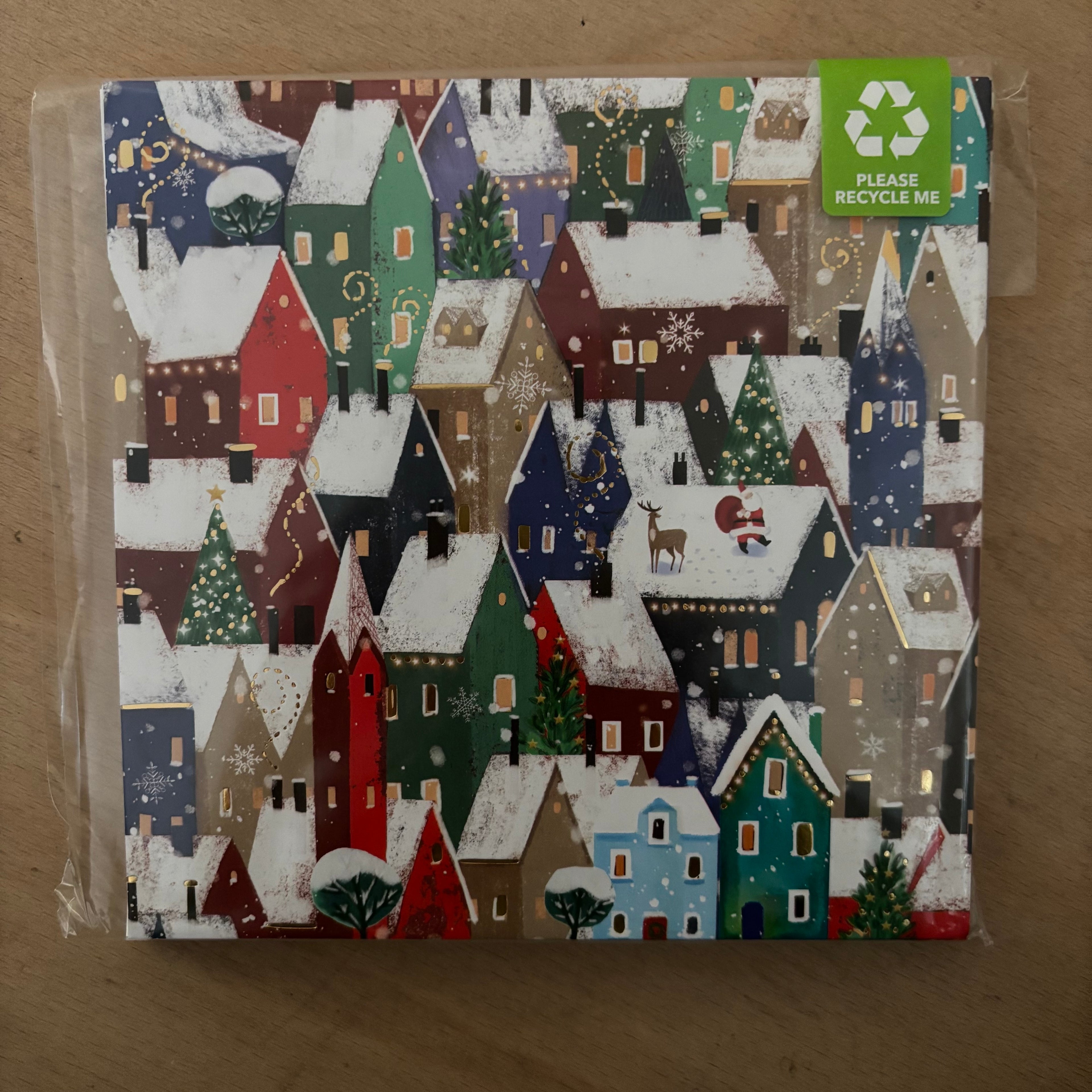 So many chimneys, so little time 10 pack christmas cards