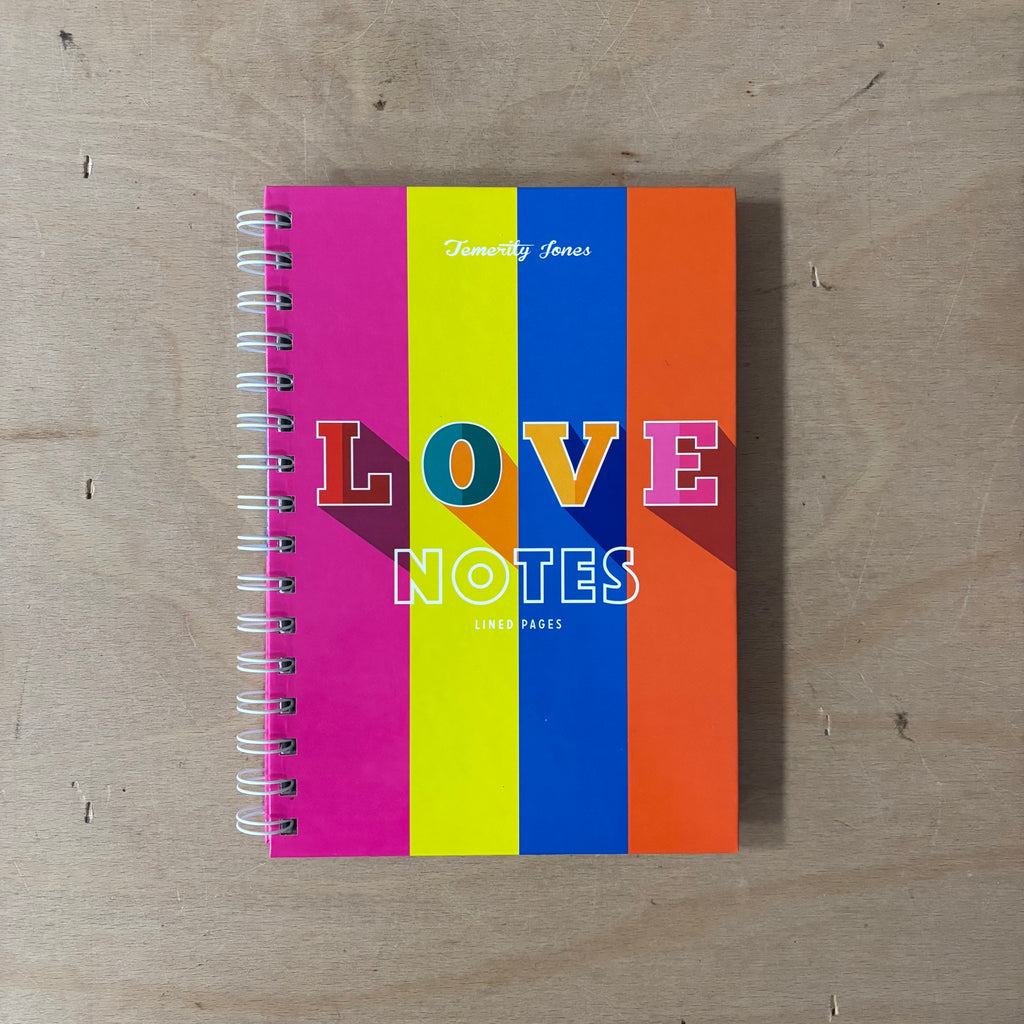 LOVE NOTES spiral-bound notebook