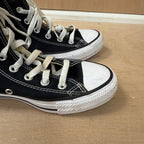 Converse all-star hi tops black white soles UK size 5 ~ unisex