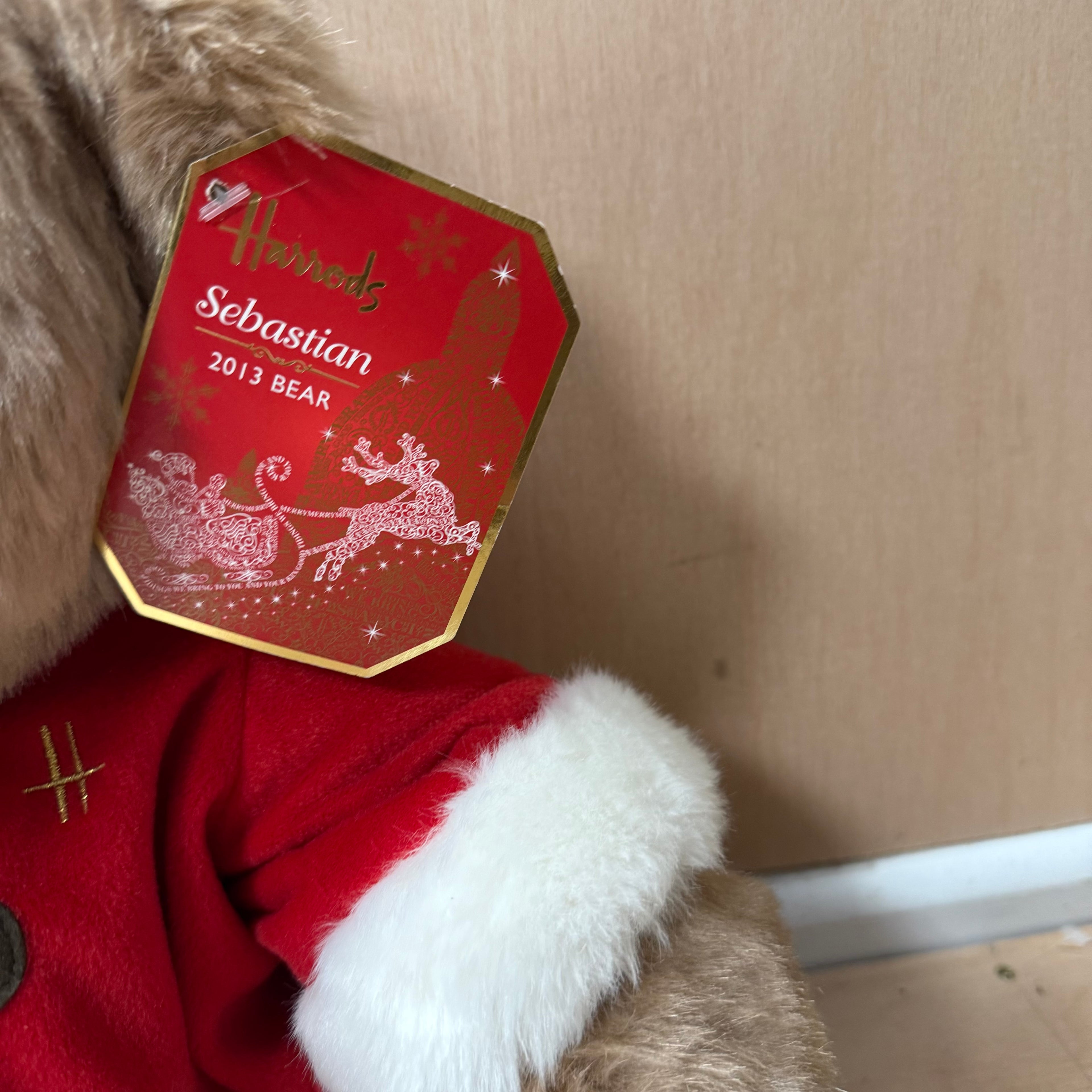 Harrods christmas bear 2013