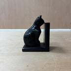 Cat and mouse designed bookends