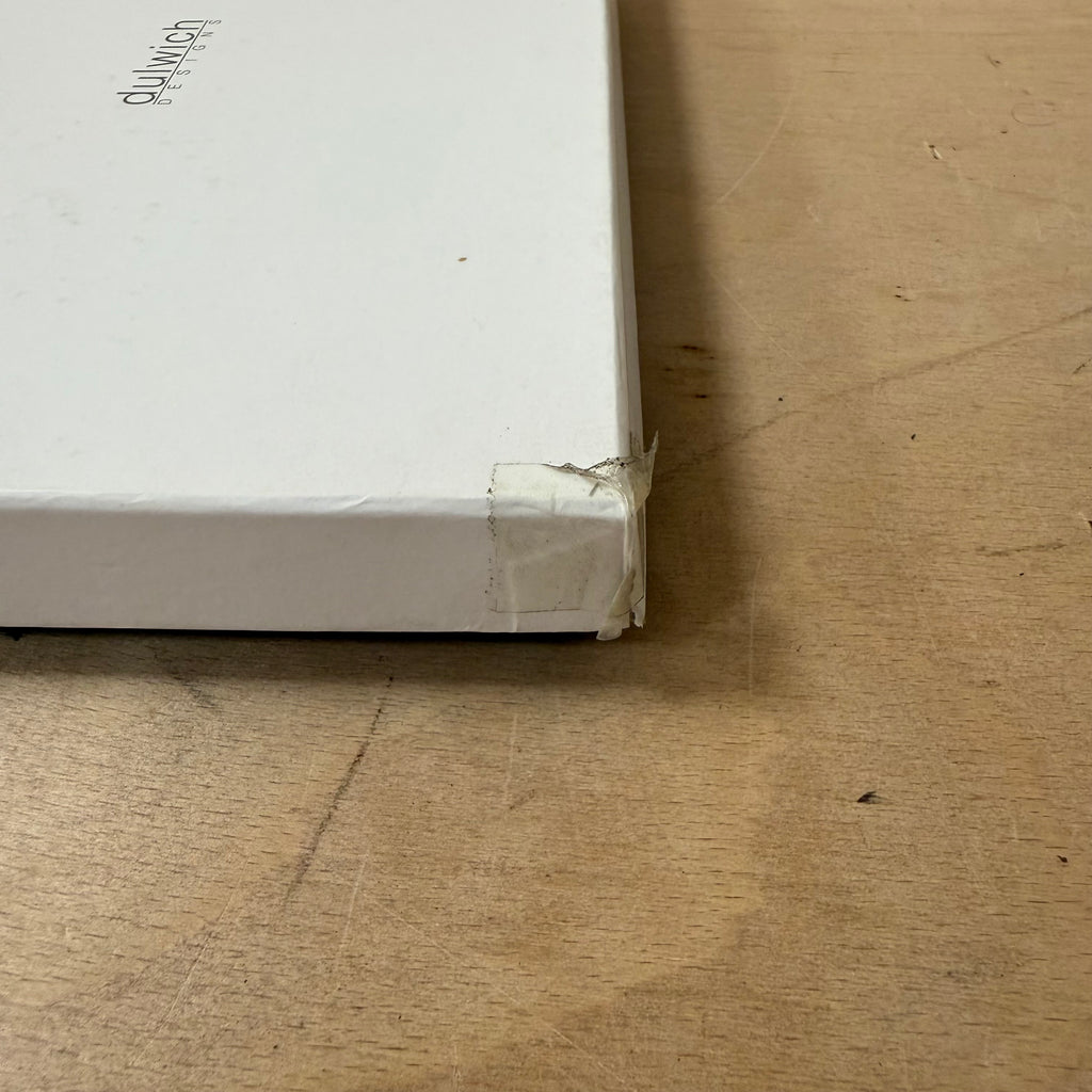 Dulwich designs grey leather notebook in box Xmas gift