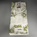 Woodland forest tea towel