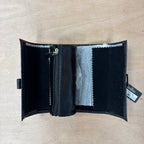 Marks & spencer luxury black leather jewellery roll new