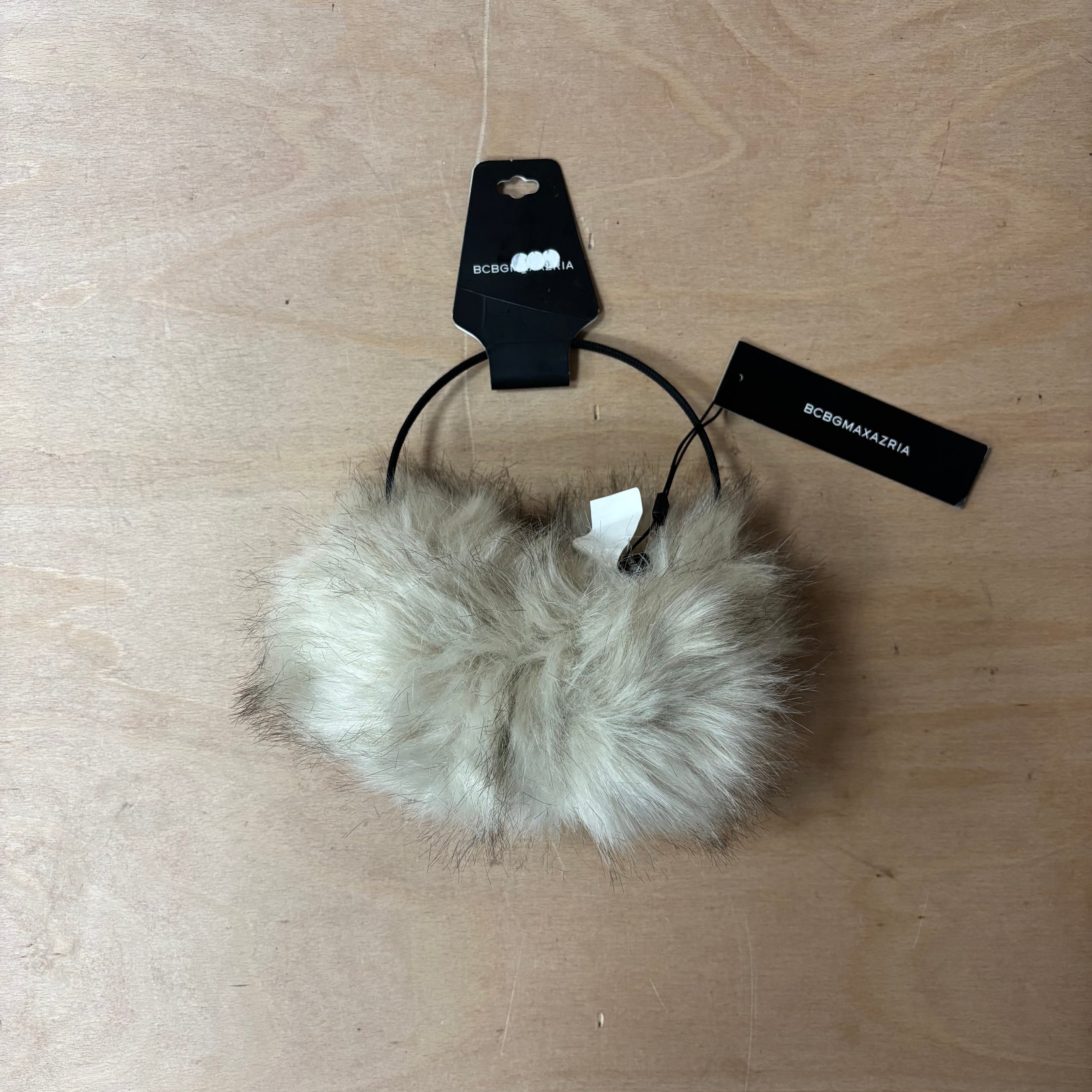 BCBGMAXAZRIA fluffy ear muffs