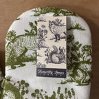 Woodland forest oven glove