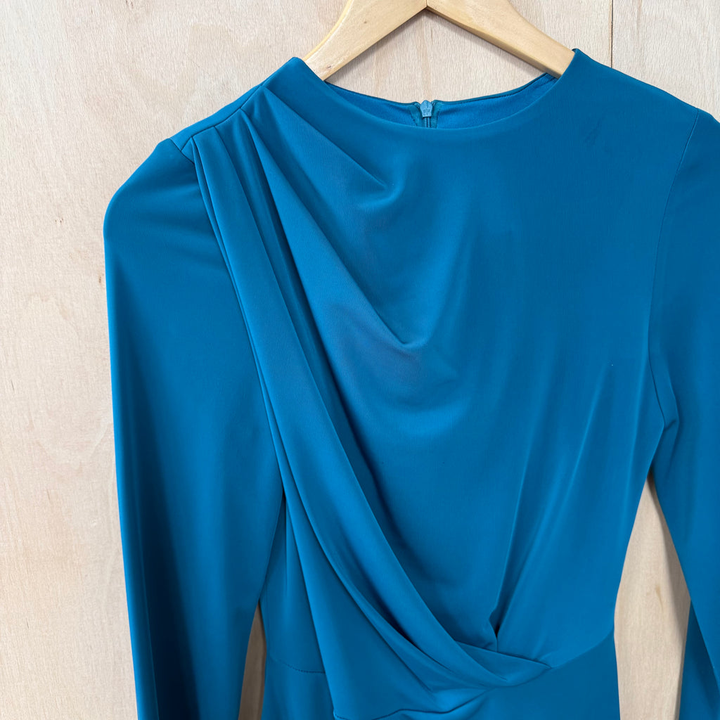 Pia michi turquoise pencil dress size 40