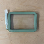 Stackers green clear pouch