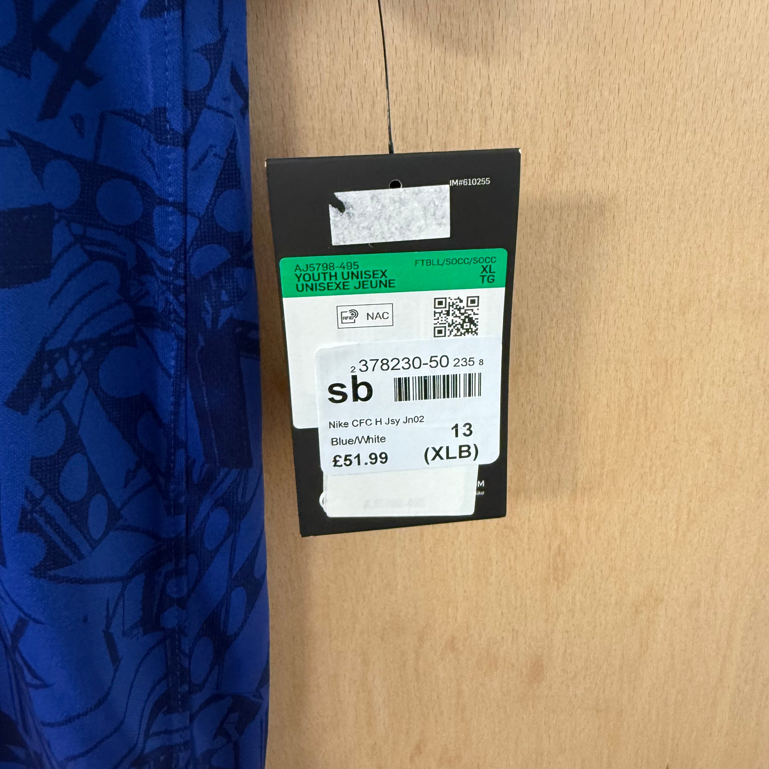 Chelsea 2019/20 home shirt with 'luth' size 13-15 years