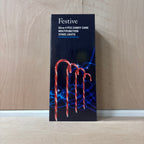 Festive 4 piece candy cane multifunction stake lights