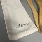 Sass & Belle bamboo cutlery set of 3 knife fork and spoon