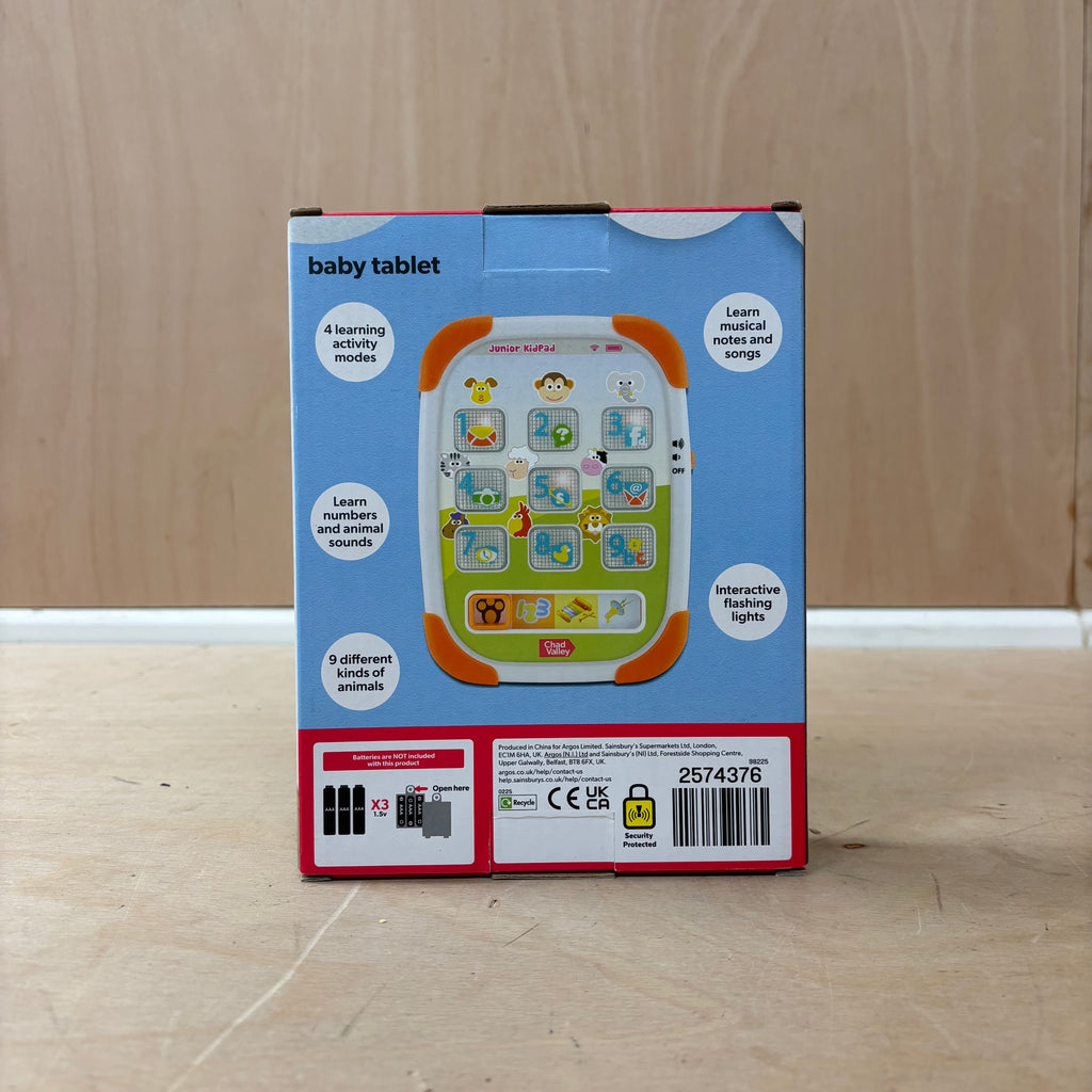 New chad valley baby tablet 9+ months