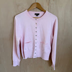 Nobody's child pale pink cardigan size medium