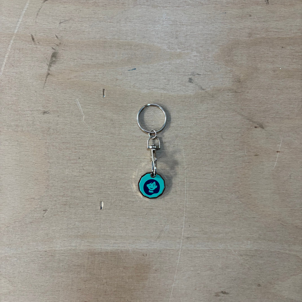 Demelza branded trolley token