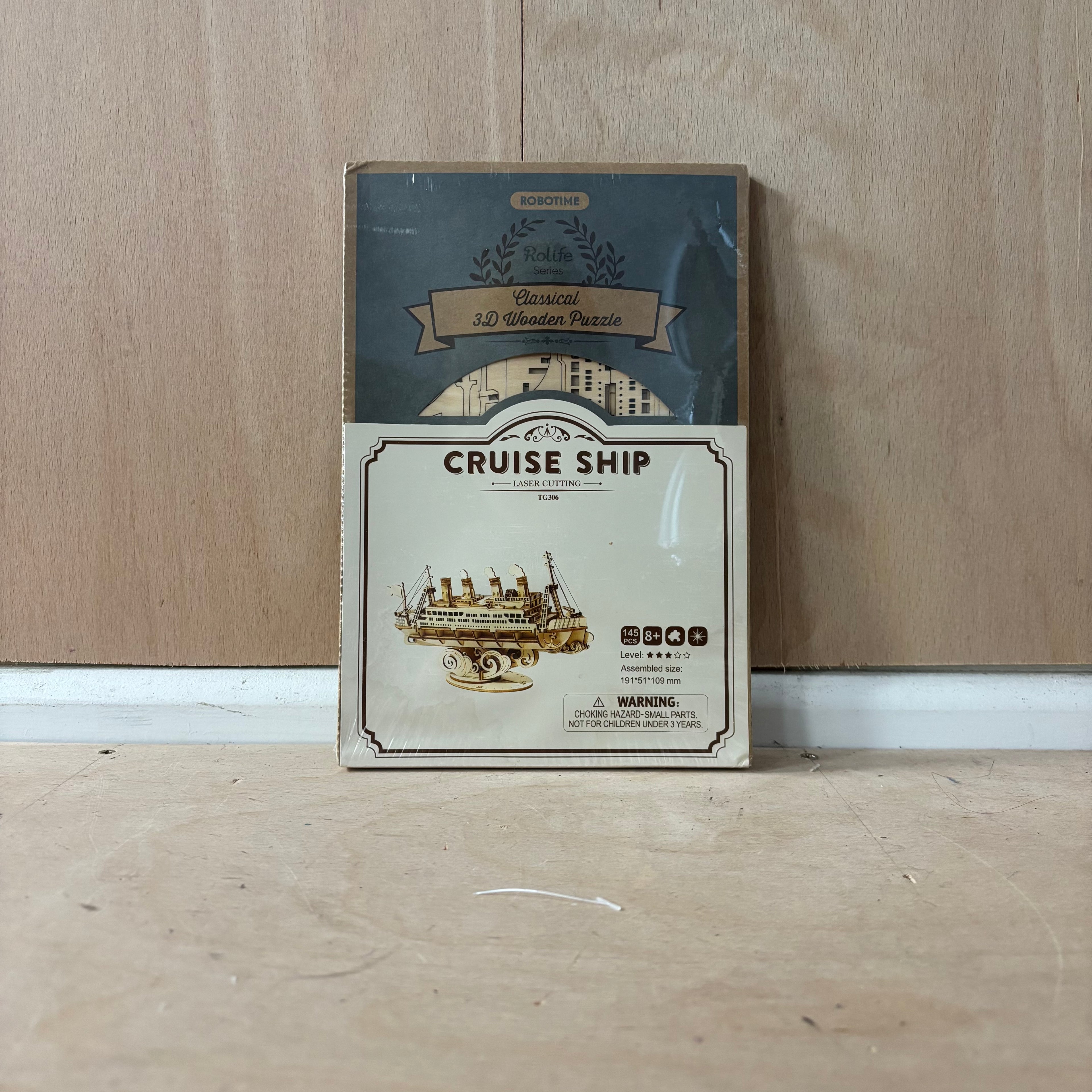 Rolife 3D cruise ship wooden model kit