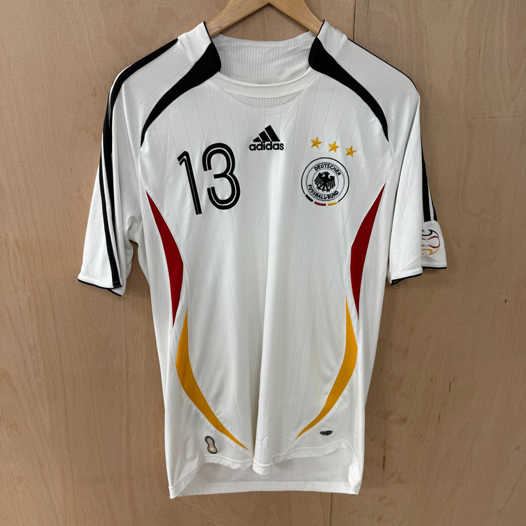 Germany 2006 home shirt jersey adidas #13 ballack vintage football