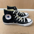 Converse all-star hi tops black white soles UK size 5 ~ unisex