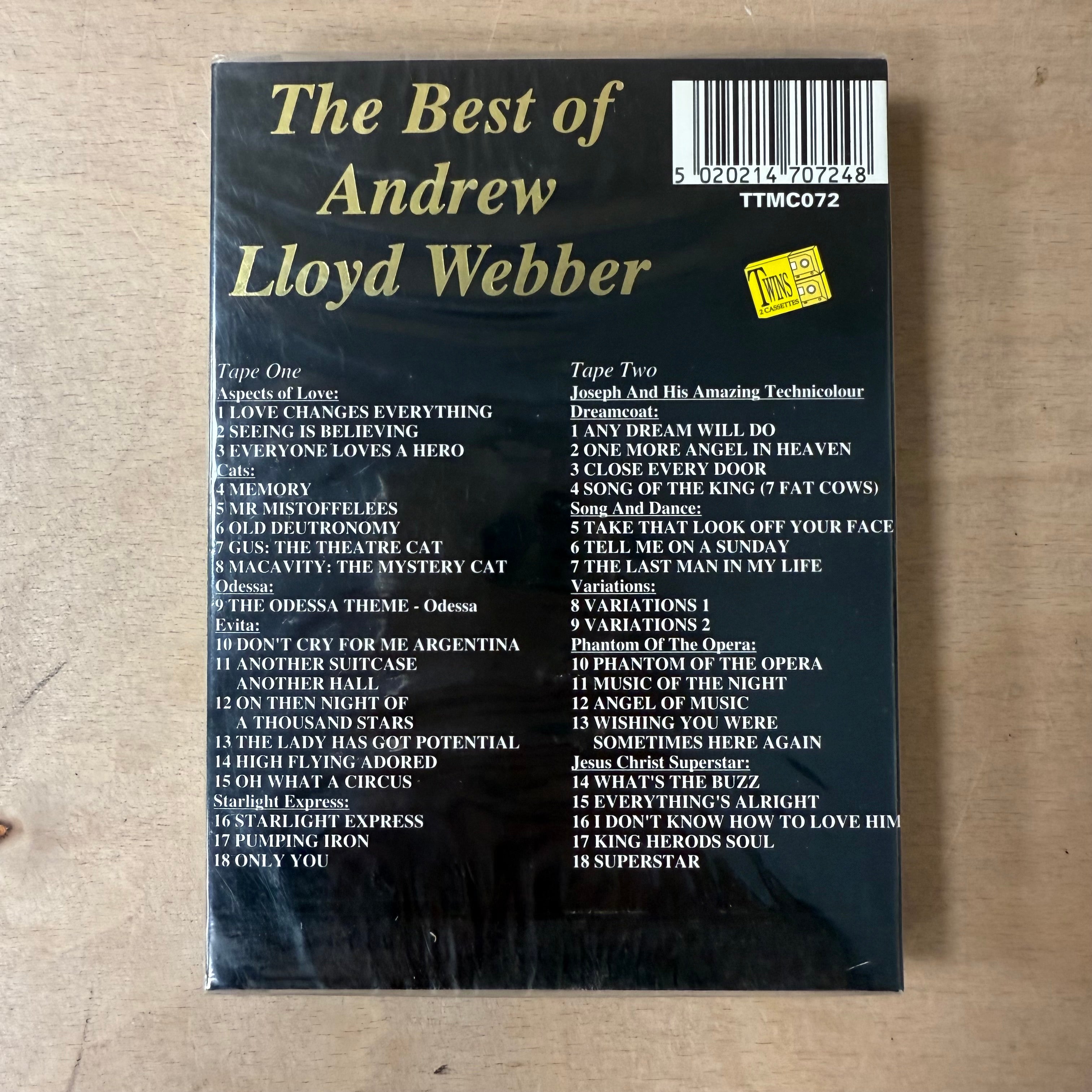 Tape collection, shirley bassey, jim reeves & andrew lloyd webber