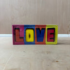LOVE posey vase set