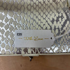 Marks & spencer with love range cream patterned top jewellery box new