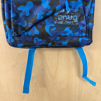 Snug children's backpack for school with camo pattern