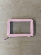 Stackers red and pink clear pouch set