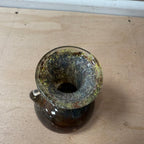 Vintage blown glass murano style vase
