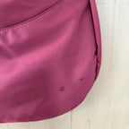 Radley pink nylon shoulder bag with detachable mini purse