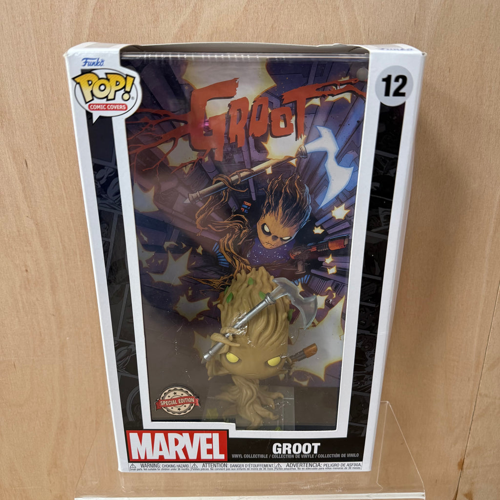 Funko pop comic covers groot figurine new in box