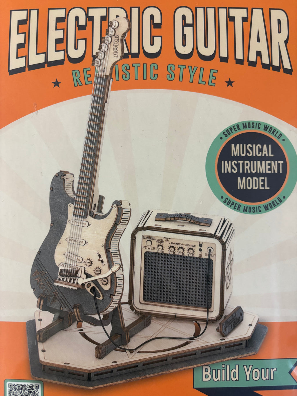 ROKR electric guitar build your instrument kit