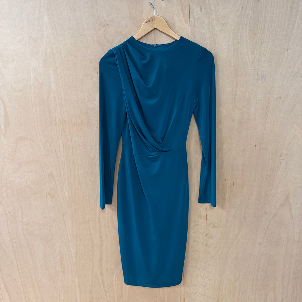 Pia michi turquoise pencil dress size 40