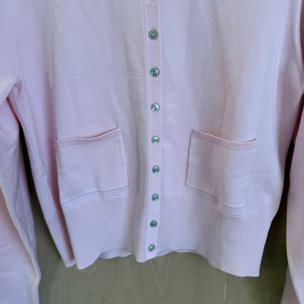 Nobody's child pale pink cardigan size medium