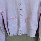 Nobody's child pale pink cardigan size medium