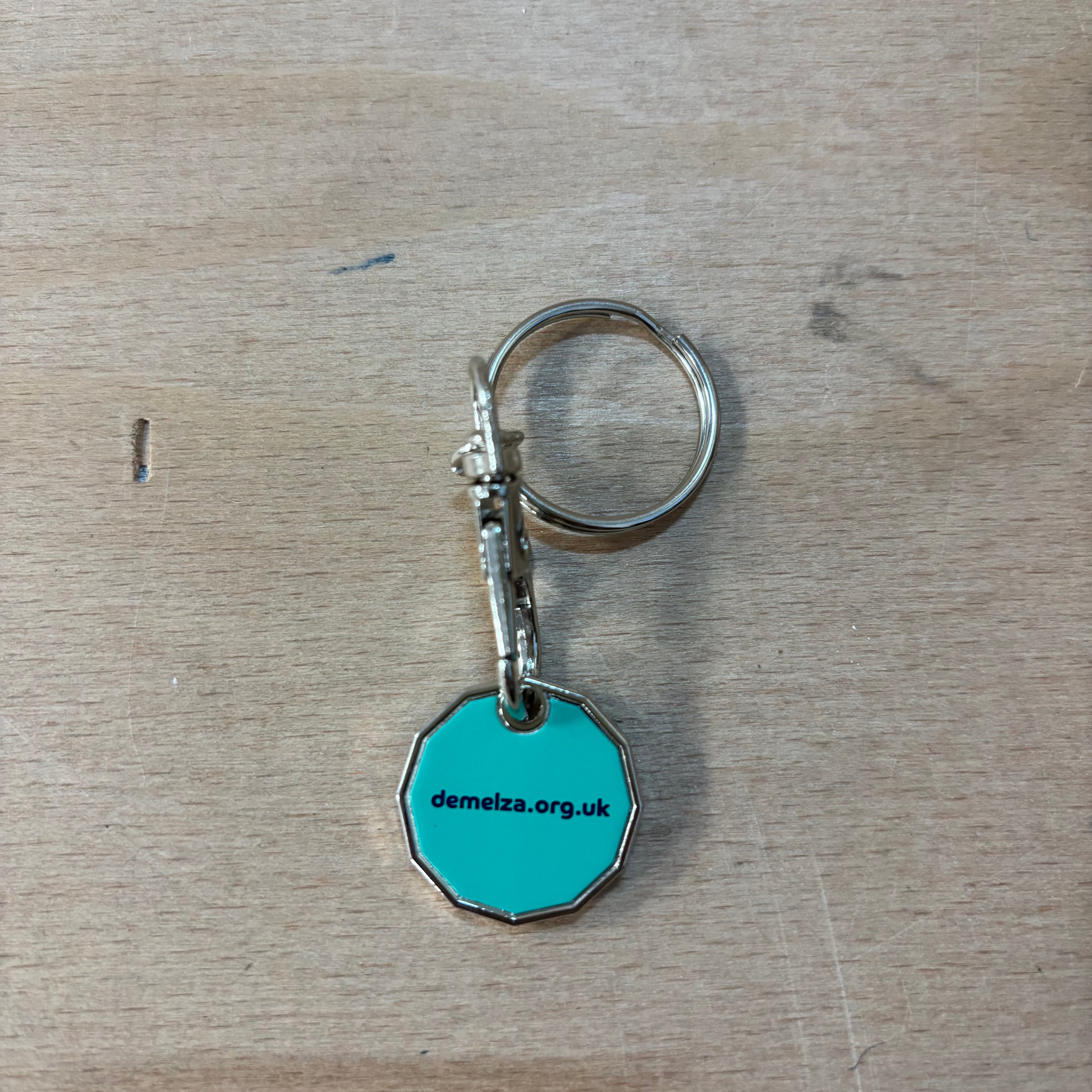 Demelza branded trolley token