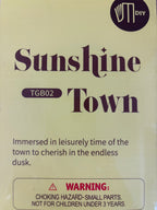 Rolife 3D creative bookends sunshine town